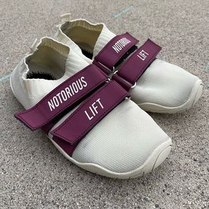 Notorious Lift shoes Deadlift Slippers size 38 Preowned gym workout